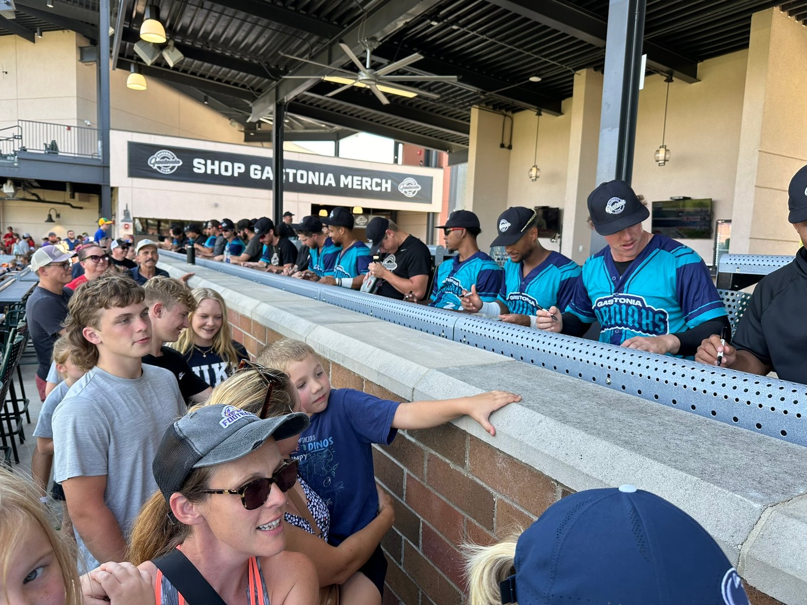 Gastonia Ghost Peppers night game under the lights