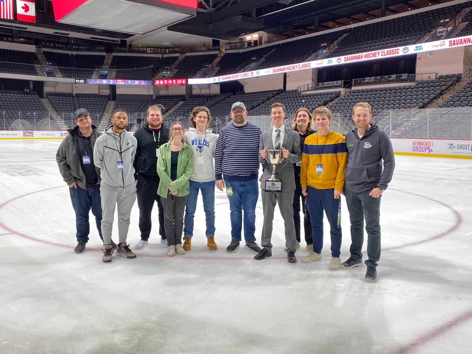 GPTV crew at the Savannah Hockey Classic