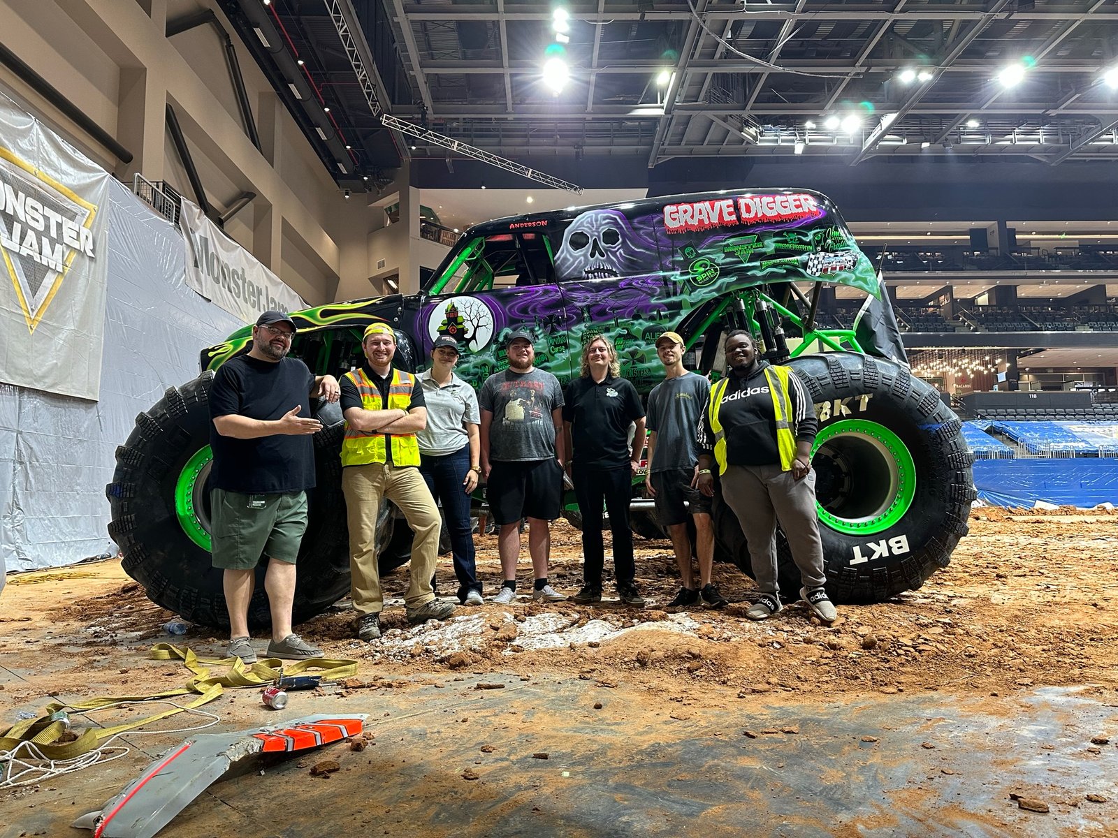 GPTV crew at Monster Jam