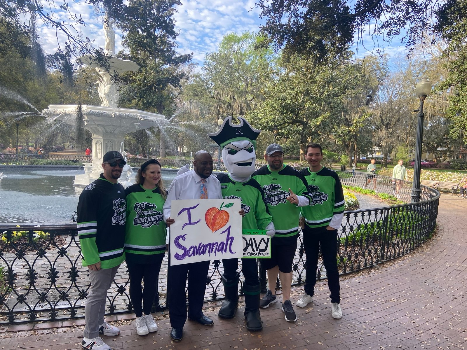 Ghost Pirates on the TODAY Show with the Mayor of Savannah